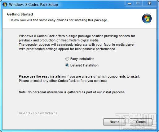 Windows 8 Codec Pack,编码解码包,Windows8解码包