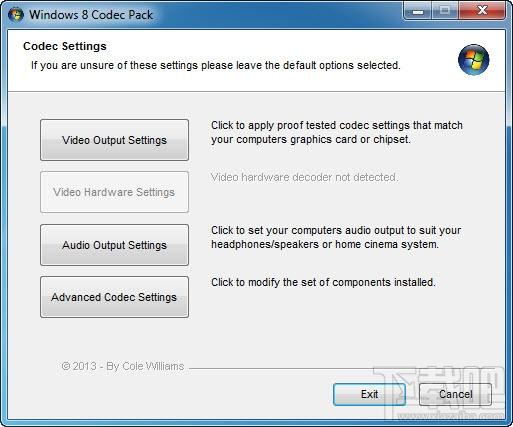 Windows 8 Codec Pack,编码解码包,Windows8解码包