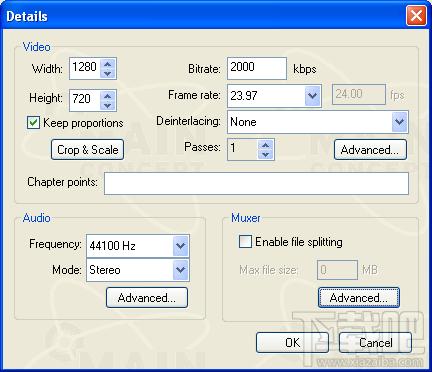 MPEG编码软件,MainConcept H.264 Encoder