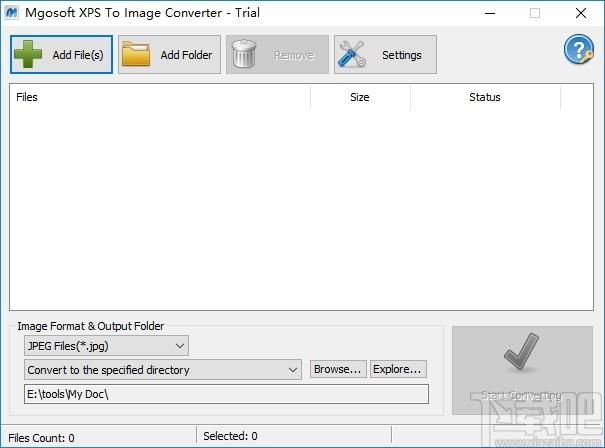 Mgosoft XPS To Image Converter下载,XPS转图片软件,图片转换,格式转换