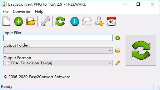 Easy2Convert PNG to TGA,PNG转TGA软件,图片转换