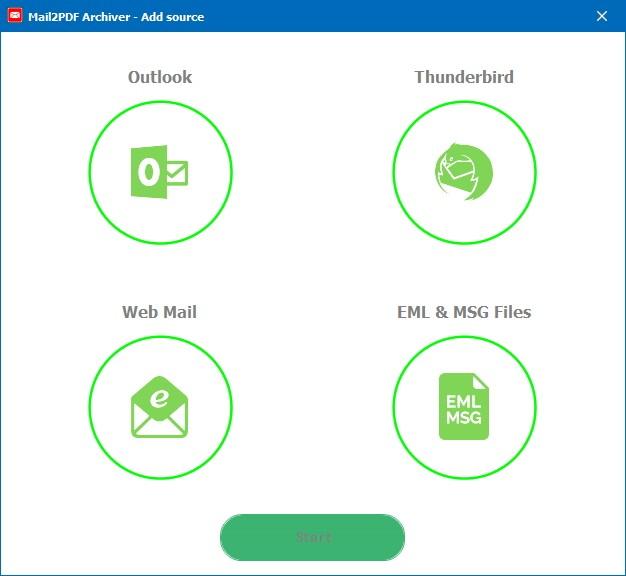 Mail2PDF Archiver下载,邮件备份与存档工具,邮件处理,数据备份