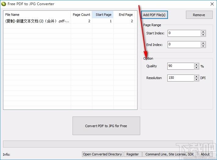 Free PDF To JPG Converter,PDF转JPG,图片转换