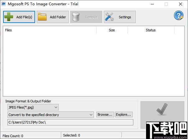 Mgosoft PS To Image Converter下载,PS转换,图像转换