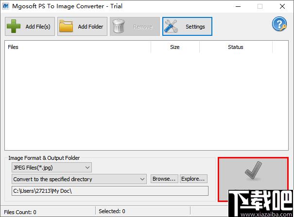 Mgosoft PS To Image Converter下载,PS转换,图像转换