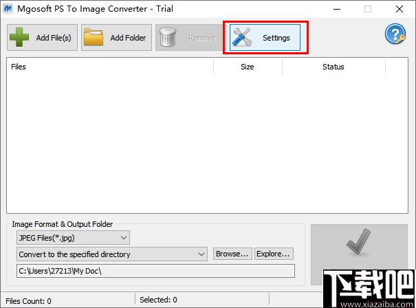 Mgosoft PS To Image Converter下载,PS转换,图像转换